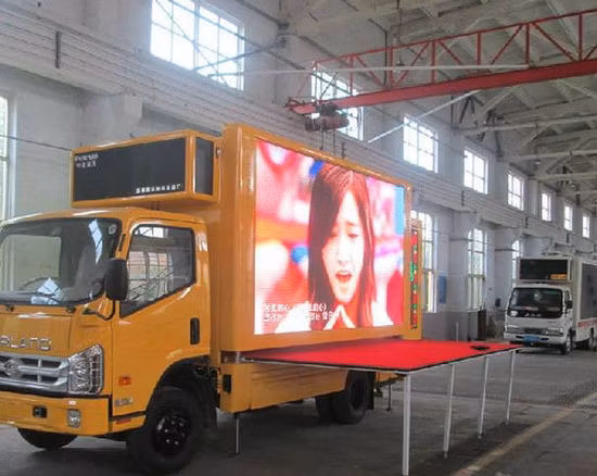 Customized Size P3.91 Outdoor LED Display for Truck LED Advertising Screen